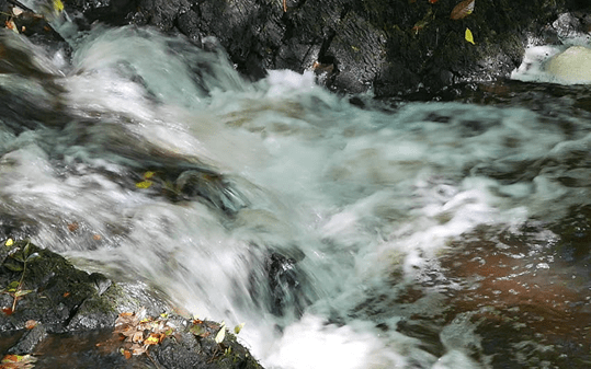 moving water